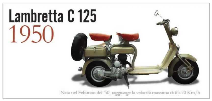 LAMBRETTA C 125 1950